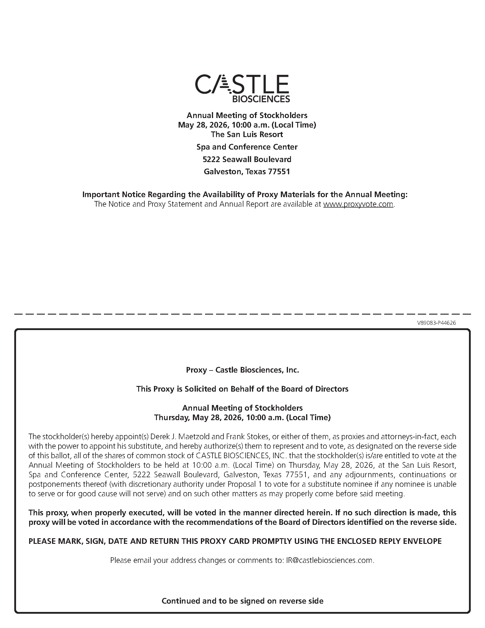 CASTLE BIOSCIENCES INC_PRXY_GT20_P44626_26(#95191) - C2_Page2.jpg
